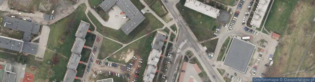 Zdjęcie satelitarne Setmil Przedsiębiorstwo Usługowo Handlowe