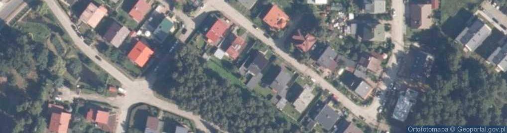 Zdjęcie satelitarne Sezonowy Dom Wczasowy Ola
