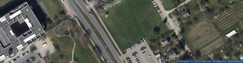 Zdjęcie satelitarne SGGW Wydział Inżynierii Produkcji