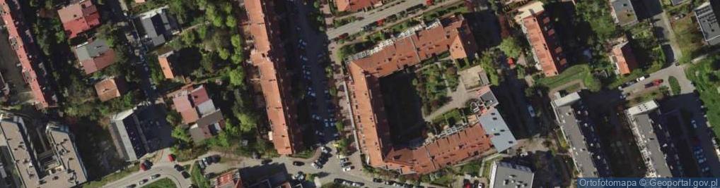 Zdjęcie satelitarne Sidorowicz w., Wrocław