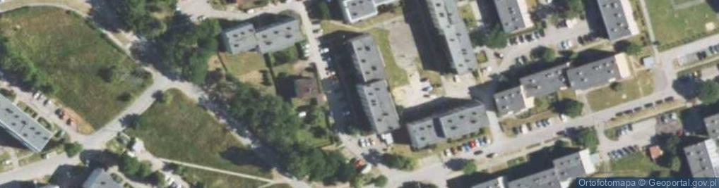 Zdjęcie satelitarne Sieci Komputerowe