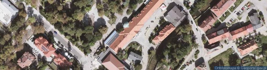 Zdjęcie satelitarne Sieradzka S.Punkt Sprzedaży, Polanica-Zdrój