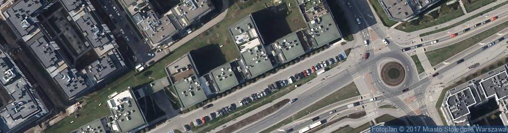 Zdjęcie satelitarne Siłownie Wiatrowe Łowicz