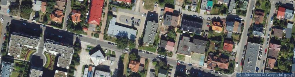 Zdjęcie satelitarne Sitodruk Poligrafia Handel Art Przemysłowymi