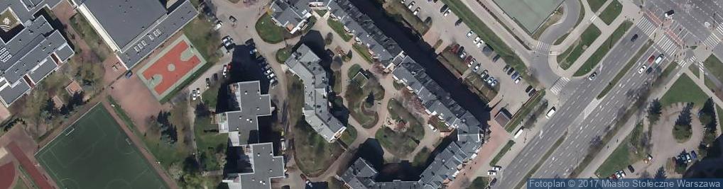 Zdjęcie satelitarne Skarbonka Rzeczy Używane