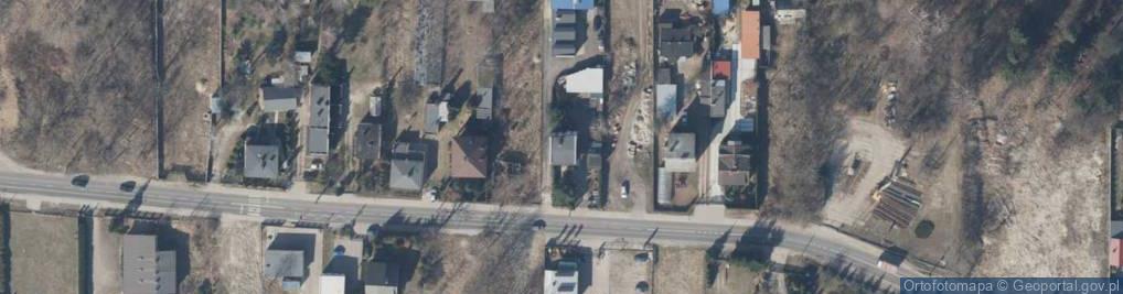 Zdjęcie satelitarne "Skibarbud" P.P.Brhiu Małgorzata Kupis