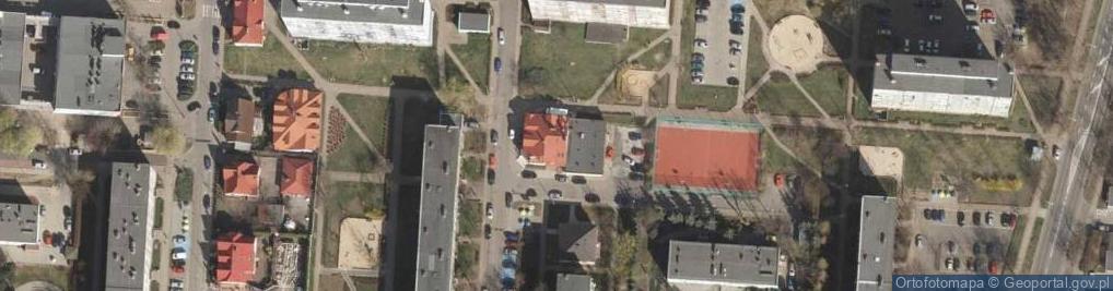 Zdjęcie satelitarne SKL.OGÓLNOspółka Zamojska., Polkowice