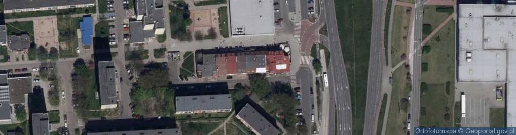Zdjęcie satelitarne SKL.Spożyw., Cichocka, Legnica