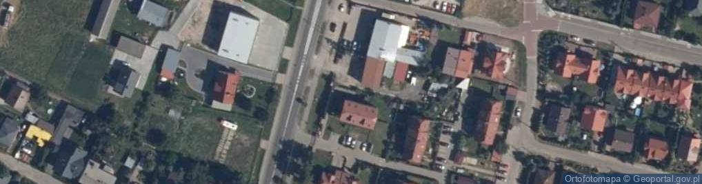 Zdjęcie satelitarne Skład Materiałów Budowlanych Dem Ewa Strąk Beata Ołowska