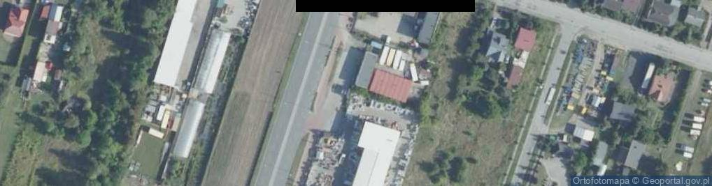 Zdjęcie satelitarne Skład Materiałów Budowlanych Domat
