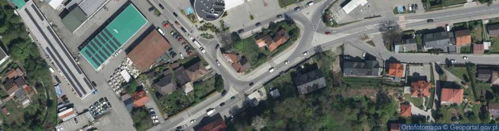 Zdjęcie satelitarne Skład Materiałów Budowlanych