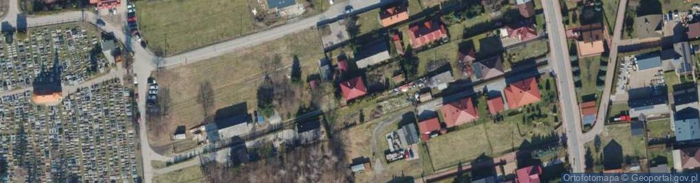 Zdjęcie satelitarne Skład Materiałów Budowlanych