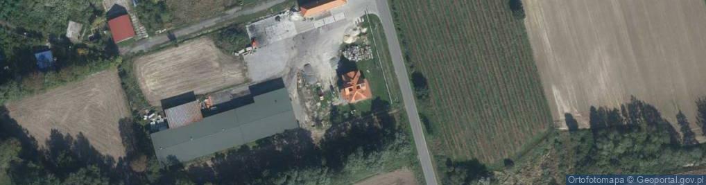 Zdjęcie satelitarne Skład Opału Małgorzata Łuszczek