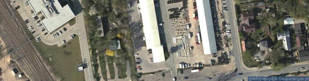 Zdjęcie satelitarne Skład Pokryć Dachowych Herod M Herod K Leśniewski J