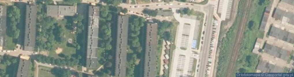Zdjęcie satelitarne Składanie Długopisów