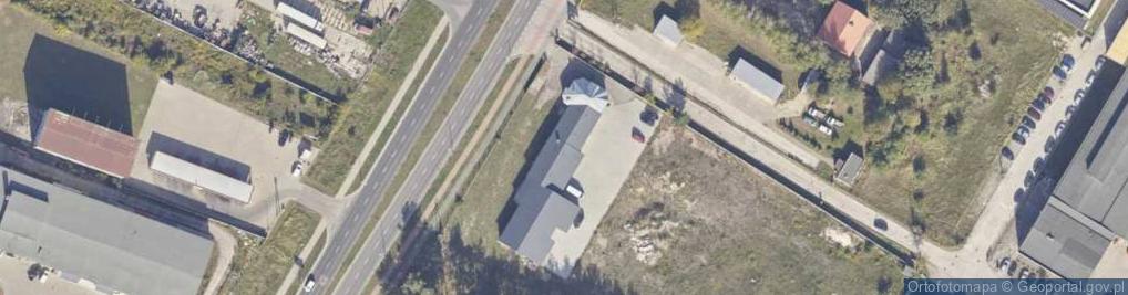 Zdjęcie satelitarne Składnica Gazów Technicznych