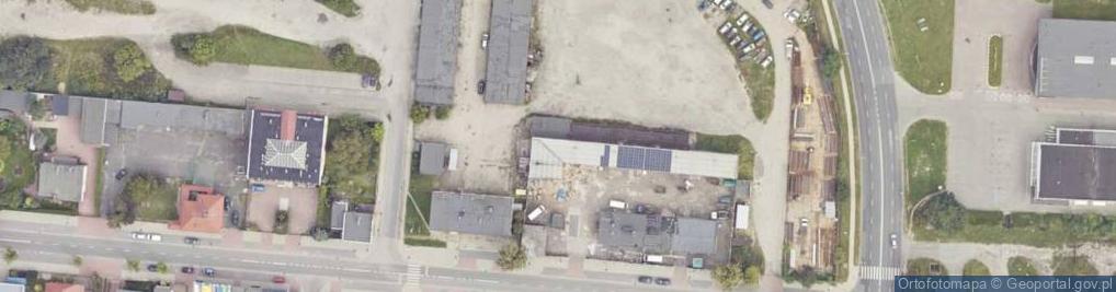 Zdjęcie satelitarne Skleb Meblowy Rabat