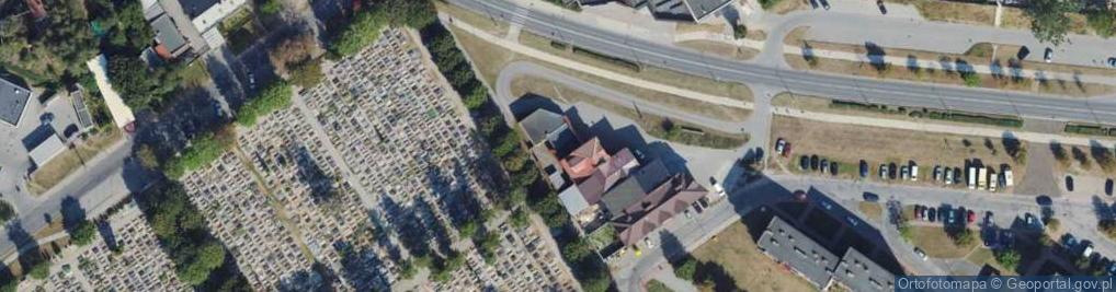 Zdjęcie satelitarne Sklep As