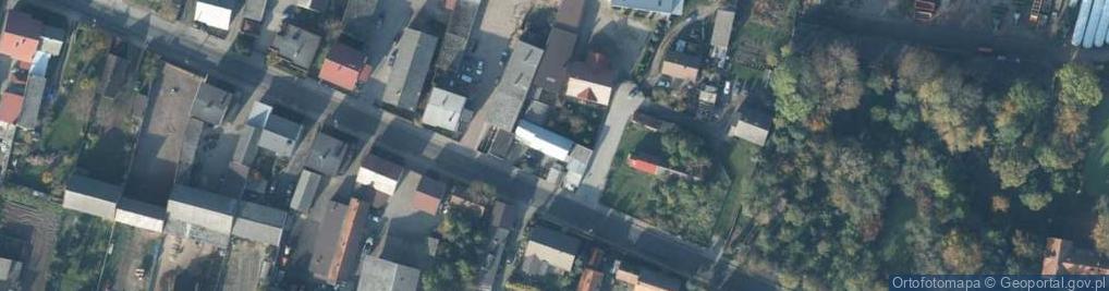 Zdjęcie satelitarne Sklep Chemiczno Przemysłowy Ogólnobranżowy Spożywczy Handel Obwoźny