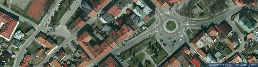 Zdjęcie satelitarne Sklep Halina