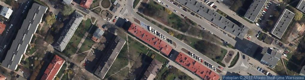 Zdjęcie satelitarne Sklep Jedwabik