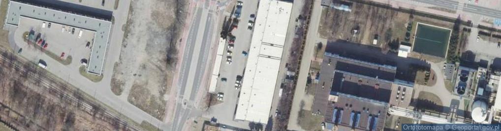 Zdjęcie satelitarne Sklep Kinga Boss Market Cytrus Dystrybucja Owoców i Warzyw Karkosza Hubert