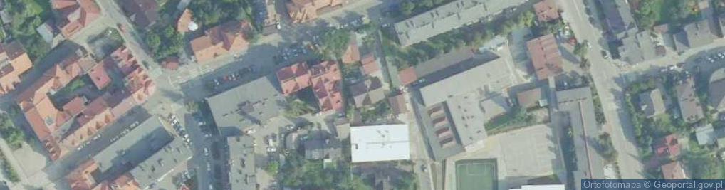 Zdjęcie satelitarne Sklep Larix Nasienno Ogrodniczy
