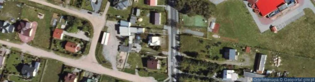Zdjęcie satelitarne Sklep Mat Bud Przem i Prod Rol Zakł PRZ M Szynkopol M i S Szcześniak