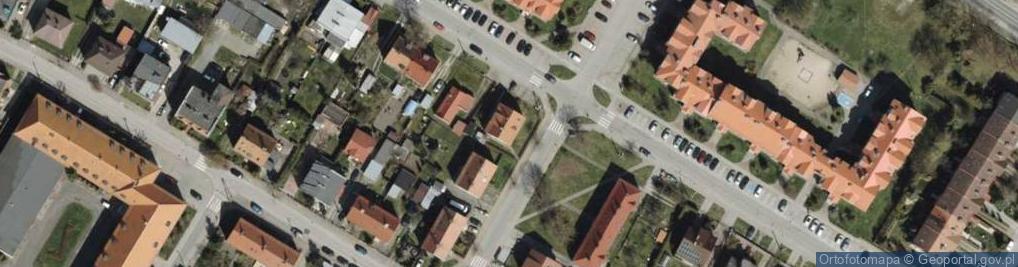 Zdjęcie satelitarne Sklep Medyczny Ostrowski Burczyński