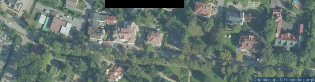 Zdjęcie satelitarne Sklep Mięsno Wędliniarsko Spożywczy Wynajem Pokoi