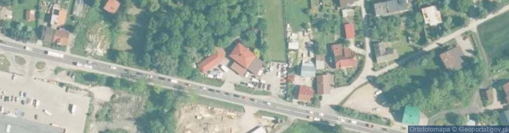 Zdjęcie satelitarne Sklep Motoryzacyjny SC Hodur Agnieszka Romuzga Marcelina Romuzga Wiesław