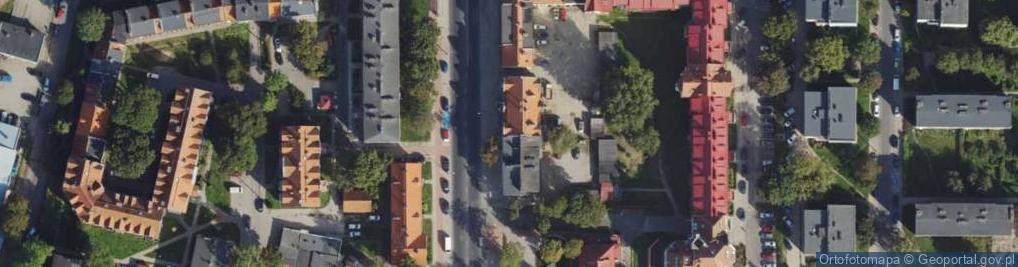 Zdjęcie satelitarne Sklep Na Zatorzu Marian Janicki Olsztyn