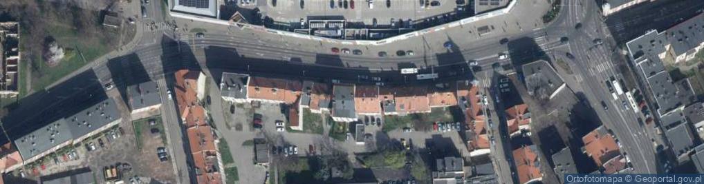 Zdjęcie satelitarne Sklep Odzieżowy"Danuta", Hołówko Danuta