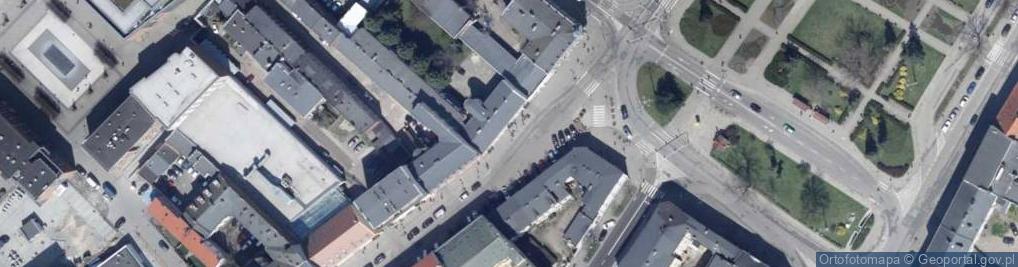 Zdjęcie satelitarne Sklep Odzieży Używanej Bernaś Barbara Wicińska Bożena