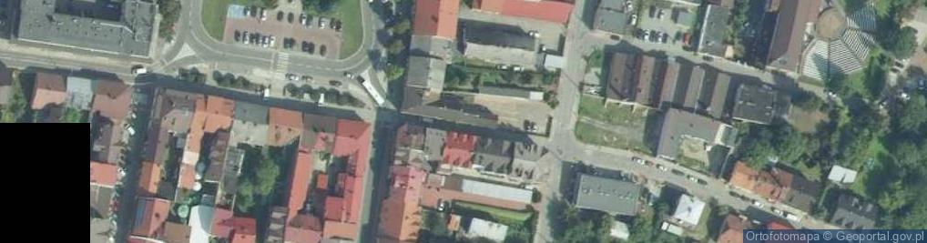 Zdjęcie satelitarne Sklep Ogólno Spożywczy Market Sezam