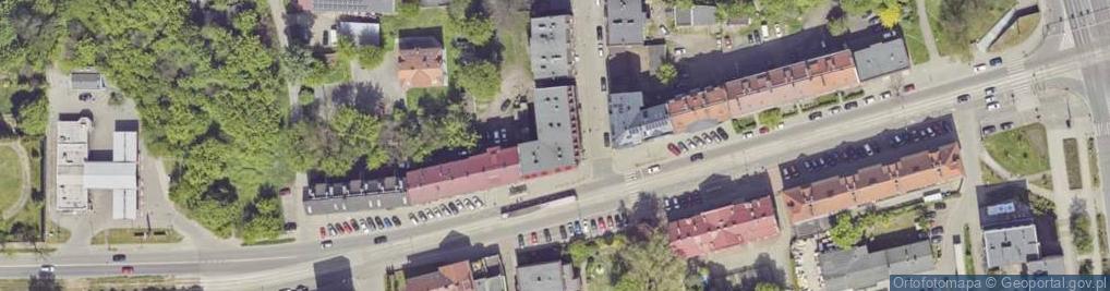 Zdjęcie satelitarne Sklep Ogólnospożywczy Gromex