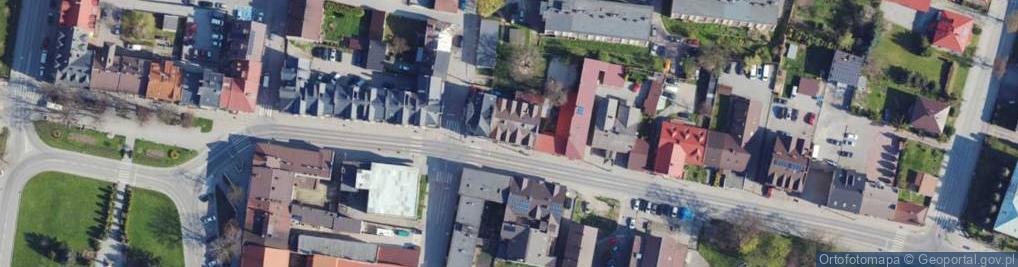 Zdjęcie satelitarne Sklep Ogólnospożywczy i Warzywniczy Kledor Jeżowski Wiesław i Beata