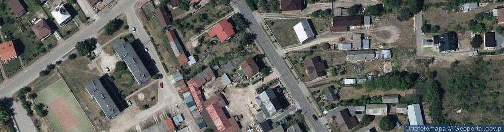 Zdjęcie satelitarne Sklep Przemysłowy w Krzywdzie