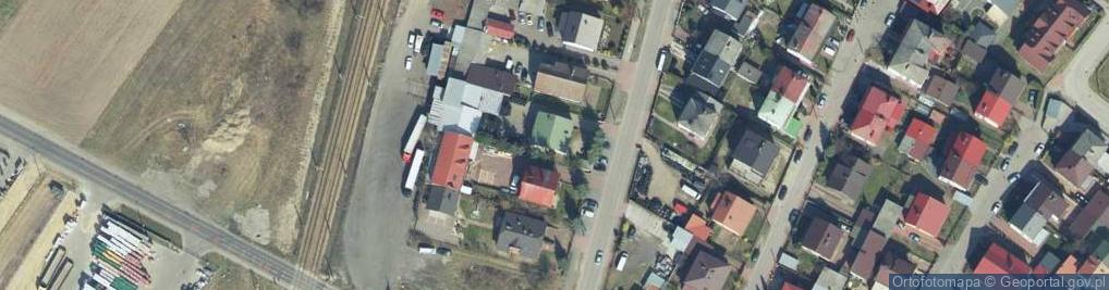 Zdjęcie satelitarne Sklep Przymsłowy w Łukowie