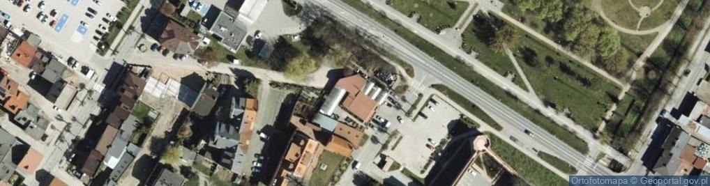 Zdjęcie satelitarne Sklep Rolno Ogrodniczo Przemysłowy Stefan Szymon Kreft