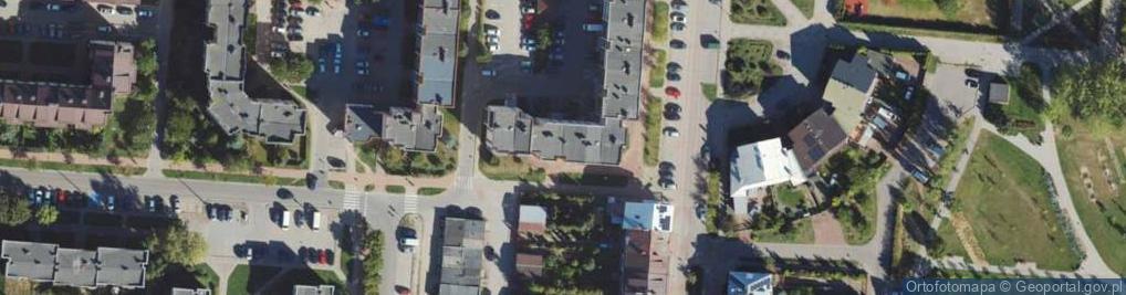 Zdjęcie satelitarne Sklep Rolno Spożywczy Demark Halina Kacprzyk Iwona Dyczewska