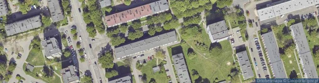 Zdjęcie satelitarne Sklep Rolno Spożywczy Napiórski Krzysztof Grozmani Ryszard