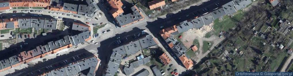 Zdjęcie satelitarne Sklep Rolno-Spożywczy Paluch Honorata