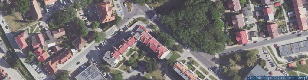 Zdjęcie satelitarne Sklep"Serbinów" Zamożny.Bogatynia