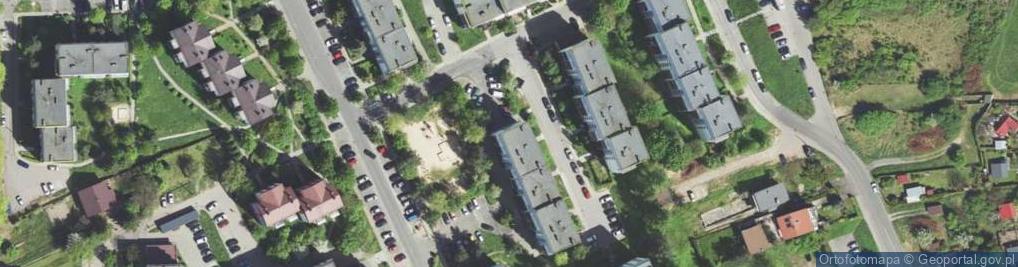 Zdjęcie satelitarne Sklep Spoż G Kamienik M Flor M Panasiuk J Słowik A Grzegorczyk