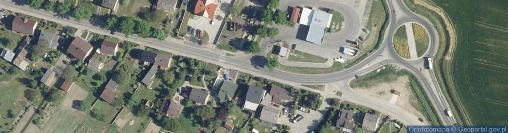 Zdjęcie satelitarne Sklep Spożywczo-Przemysłowy Dobroszyce Jutrosińska Genowefa