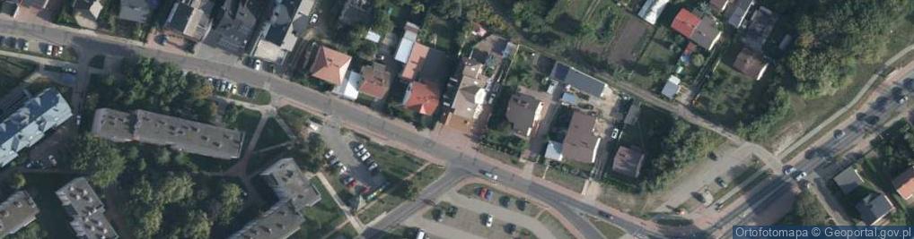 Zdjęcie satelitarne Sklep Spożywczo Przemysłowy Karpatka