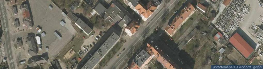 Zdjęcie satelitarne Sklep Spożywczo-Przemysłowy "Non Stop" Kierońska S.Gawlak J.
