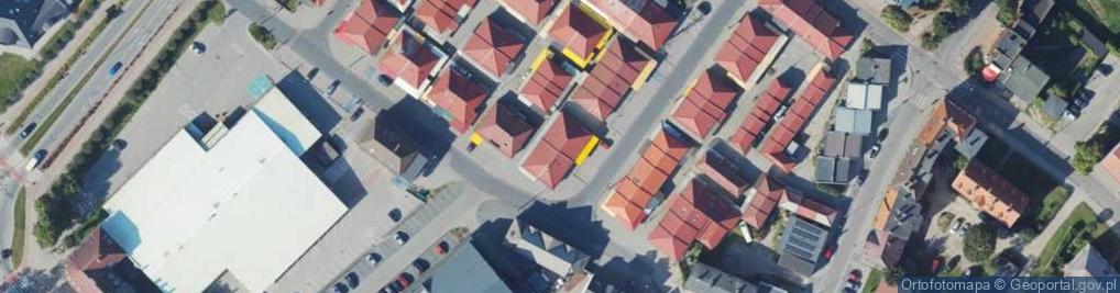 Zdjęcie satelitarne Sklep Spożywczo Przemysłowy Targowa Targowisko 84 300 Lębork