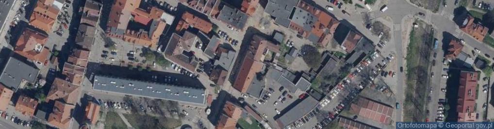 Zdjęcie satelitarne Sklep Usługowo-Handlowy Wioletta Grambs, Lubań